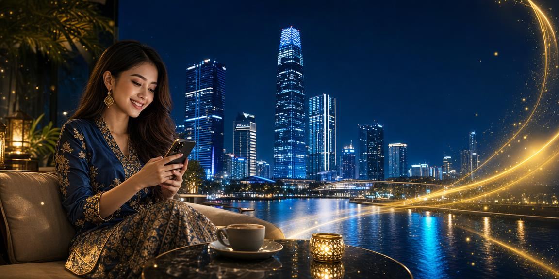 Pengguna Kuala Lumpur log masuk ke akaun ultra66 pada telefon mudah alih dengan lancar