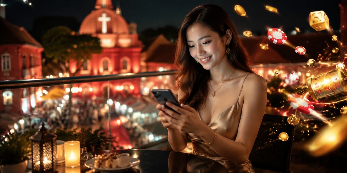Paparan aplikasi kasino mudah alih ultra66 di Melaka